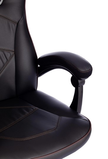 Кресло ARENA кож/зам, черный/черный карбон, 36-6/карбон черный арт.13561 в Салехарде - изображение 10