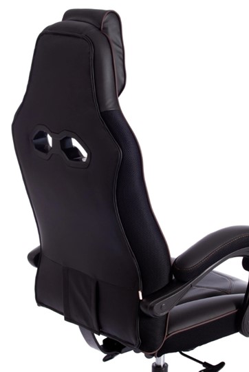 Кресло ARENA кож/зам, черный/черный карбон, 36-6/карбон черный арт.13561 в Салехарде - изображение 15