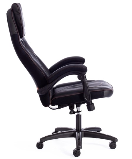 Кресло ARENA кож/зам, черный/черный карбон, 36-6/карбон черный арт.13561 в Салехарде - изображение 3