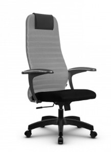 Офисное кресло SU-BU158-10  Pl серый/черный в Салехарде