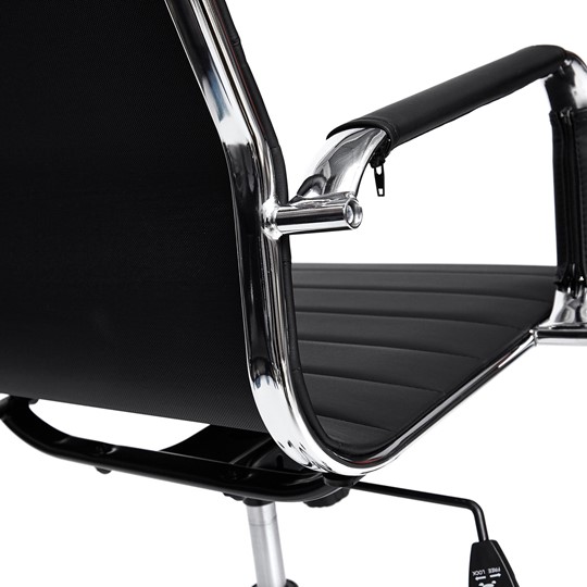 Компьютерное кресло URBAN кож/зам, черный, арт.14459 в Лабытнанги - изображение 7