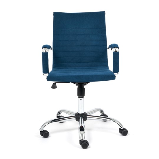 Компьютерное кресло URBAN-LOW флок, синий, арт.14448 в Надыме - изображение 1
