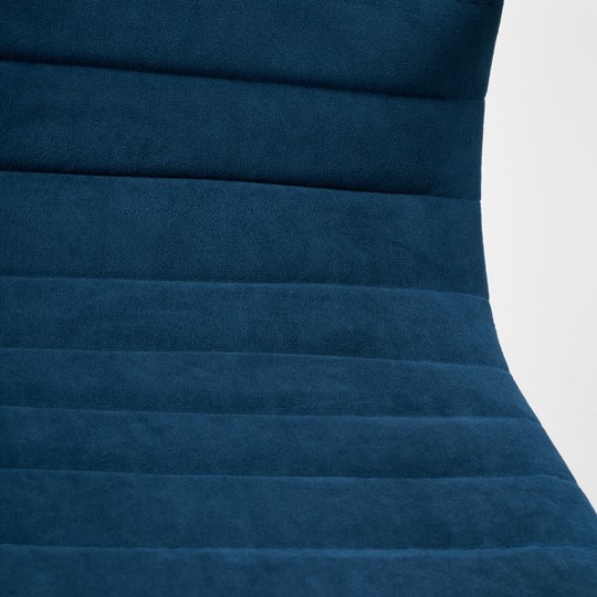 Компьютерное кресло URBAN-LOW флок, синий, арт.14448 в Салехарде - изображение 7
