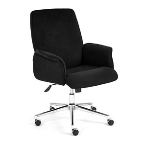 Компьютерное кресло YORK флок, черный, арт.13559 в Лабытнанги - предосмотр