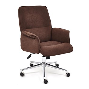 Компьютерное кресло YORK флок, коричневый, арт.13860 в Салехарде - предосмотр