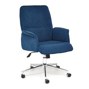 Компьютерное кресло YORK флок, синий, арт.13862 в Салехарде