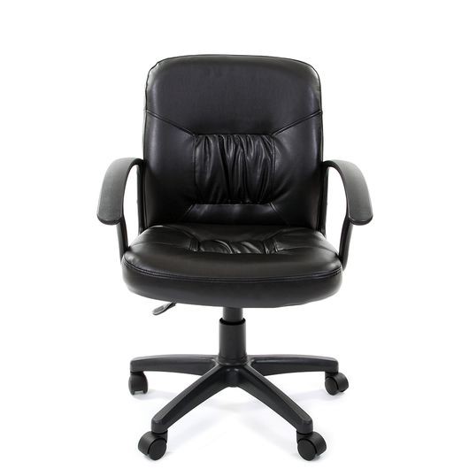 Кресло офисное CHAIRMAN 651 ЭКО черное в Лабытнанги - изображение 1