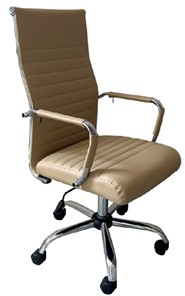 Офисное кресло C039D бежевый в Надыме