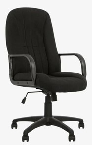 Кресло для офиса CLASSIC (PL64) ткань CAGLIARI черный С11 в Новом Уренгое