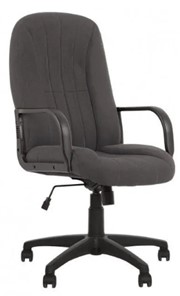 Кресло для офиса CLASSIC (PL64) ткань CAGLIARI серый С38 в Лабытнанги
