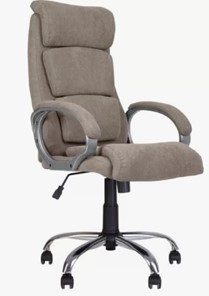 Кресло для офиса DELTA (CHR68) ткань SORO 23 в Губкинском