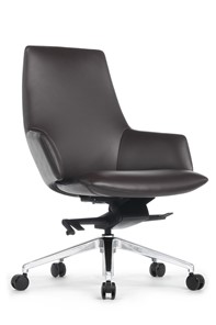 Кресло для офиса Spell-M (В1719), темно-коричневый в Салехарде