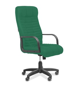 Кресло для руководителя Атлант, ткань TW / зеленая в Губкинском