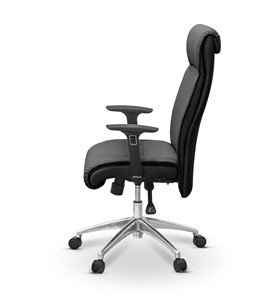 Кресло офисное Dark (подлокотники 3D) натуральная кожа с компаньоном / зеленая NL30 в Салехарде - предосмотр 3