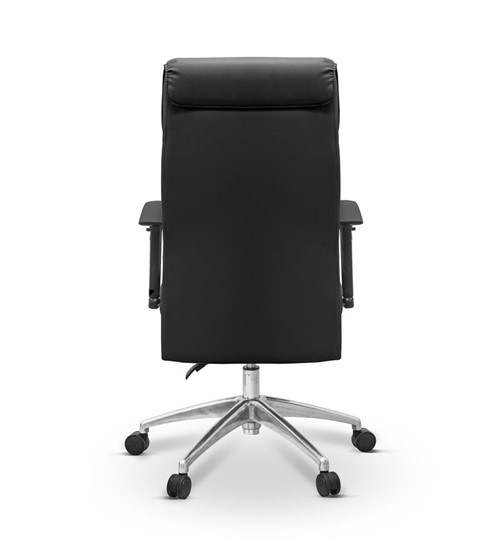 Кресло офисное Dark (подлокотники 3D) натуральная кожа с компаньоном / зеленая NL30 в Салехарде - изображение 5