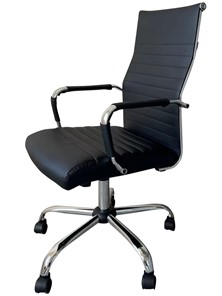 Кресло компьютерное C039D черный в Ноябрьске