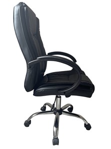 Кресло офисное C300 BLACK (чёрный) в Салехарде - предосмотр 1
