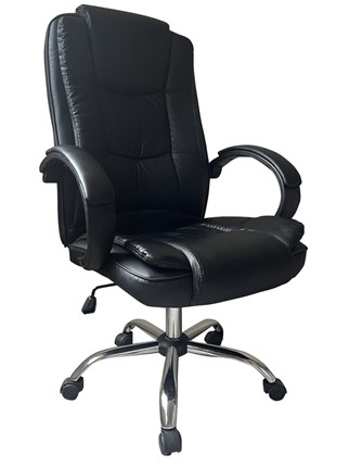 Кресло офисное C300 BLACK (чёрный) в Салехарде - изображение