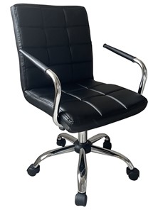 Кресло компьютерное C8545  BLACK (чёрный) в Губкинском