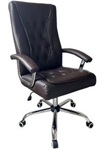 Кресло офисное С 22  коричневый в Салехарде - предосмотр 1