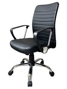 Кресло компьютерное С 161 W черный в Лабытнанги