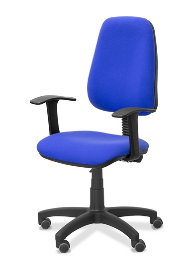Офисное кресло  Эльза Т, ткань Colori / синяя в Салехарде - изображение 4