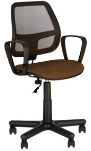 Компьютерное кресло ALFA GTP (PM60) CAGLIARI черный,коричневый в Надыме