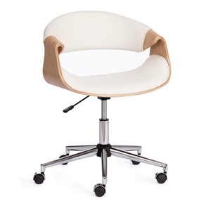 Офисное кресло BEND натуральный, кож/зам белый, арт.13664 в Лабытнанги