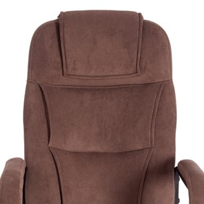 Кресло компьютерное BERGAMO (22) флок, коричневый, 6 арт.19360 в Салехарде - предосмотр 6