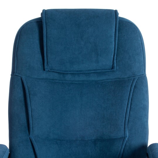Кресло BERGAMO (22) флок, синий, 32 арт.19363 в Салехарде - изображение 6