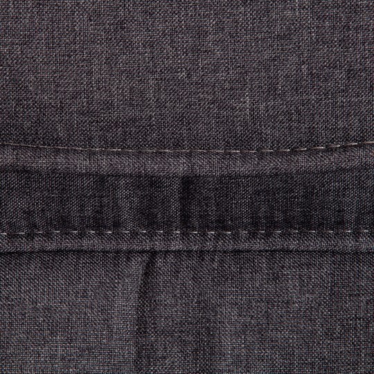 Кресло компьютерное BERGAMO Хром (22) ткань, темно-серый, F68 арт.19399 в Салехарде - изображение 10