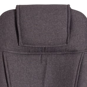 Кресло компьютерное BERGAMO Хром (22) ткань, темно-серый, F68 арт.19399 в Надыме - предосмотр 7