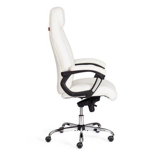 Офисное кресло BOSS Lux, кож/зам, белый, арт.21152 в Салехарде - изображение 1
