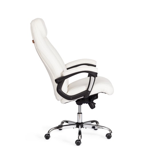 Офисное кресло BOSS Lux, кож/зам, белый, арт.21152 в Салехарде - изображение 2