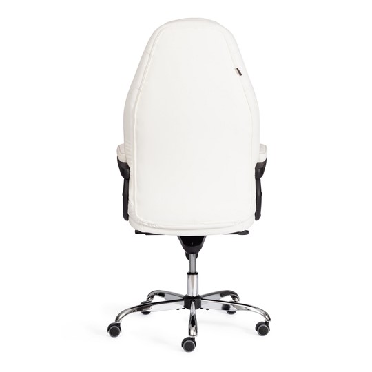 Офисное кресло BOSS Lux, кож/зам, белый, арт.21152 в Салехарде - изображение 4