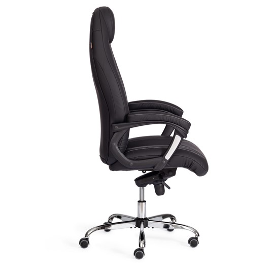 Кресло компьютерное BOSS Lux, кож/зам, черный, арт.21151 в Новом Уренгое - изображение 1