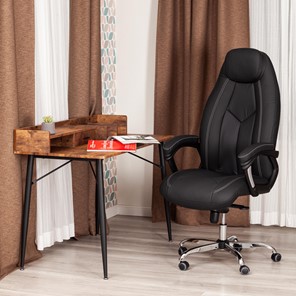 Кресло компьютерное BOSS Lux, кож/зам, черный, арт.21151 в Надыме - предосмотр 12