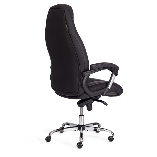 Кресло компьютерное BOSS Lux, кож/зам, черный, арт.21151 в Новом Уренгое - изображение 3