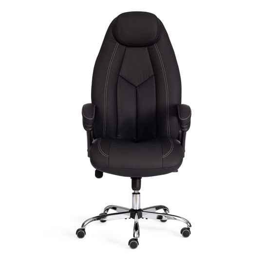Кресло компьютерное BOSS Lux, кож/зам, черный, арт.21151 в Салехарде - изображение 5
