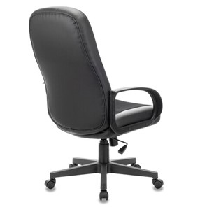 Кресло компьютерное BRABIX "City EX-512", кожзаменитель черный, ткань черная, TW, 531407 в Салехарде - предосмотр 2