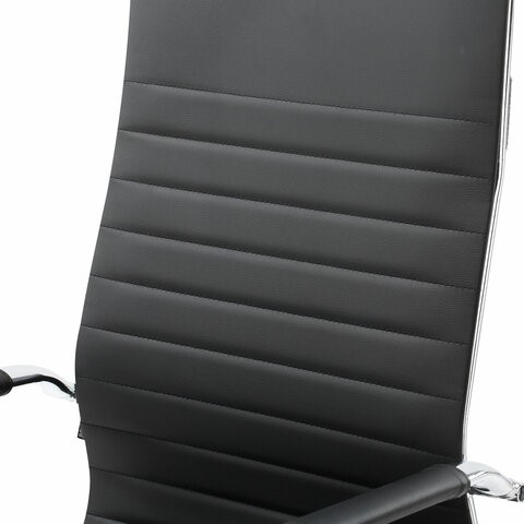 Кресло компьютерное BRABIX "Energy EX-509", экокожа, хром, черное, 530862 в Надыме - изображение 7
