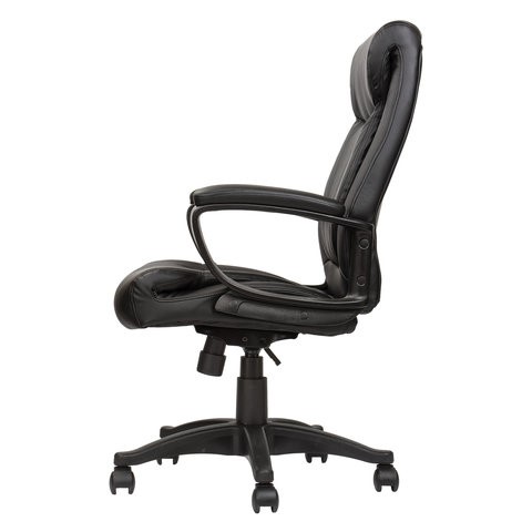Офисное кресло BRABIX "Enter EX-511", экокожа, черное, 530859 в Салехарде - изображение 4