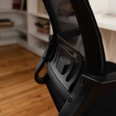 Компьютерное кресло Brabix Fly MG-396 (с подлокотниками, сетка, черное) 532083 в Лабытнанги - изображение 15