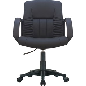 Кресло компьютерное BRABIX "Hit MG-300", с подлокотниками, экокожа, черное, 530864 в Ноябрьске - предосмотр 3