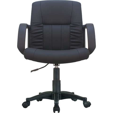 Кресло компьютерное BRABIX "Hit MG-300", с подлокотниками, экокожа, черное, 530864 в Надыме - изображение 3