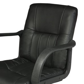 Кресло компьютерное BRABIX "Hit MG-300", с подлокотниками, экокожа, черное, 530864 в Ноябрьске - предосмотр 5