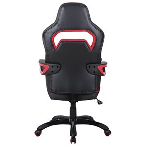 Кресло Brabix Nitro GM-001 (ткань, экокожа, черное, вставки красные) 531816 в Салехарде - предосмотр 5