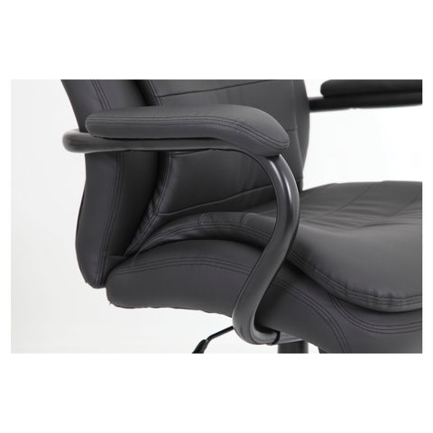 Офисное кресло BRABIX PREMIUM "Heavy Duty HD-001", усиленное, НАГРУЗКА до 200 кг, экокожа, 531015 в Салехарде - изображение 11