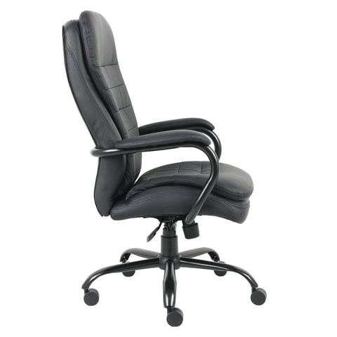 Офисное кресло BRABIX PREMIUM "Heavy Duty HD-001", усиленное, НАГРУЗКА до 200 кг, экокожа, 531015 в Салехарде - изображение 2