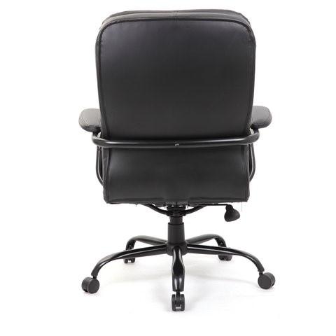 Офисное кресло BRABIX PREMIUM "Heavy Duty HD-001", усиленное, НАГРУЗКА до 200 кг, экокожа, 531015 в Салехарде - изображение 4